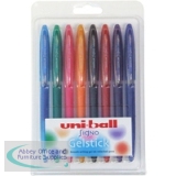 Uni-Ball Signo Gel Stick Assorted Wallet of 8