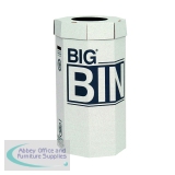 Acorn Big Bin Cardboard Recycling Bin 160 Litre 457x457x914mm (Pack of 5) 142958