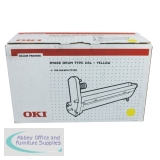Oki C3100 EP Drum Cartridge Yellow 42126641