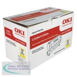 Oki C3200 Image Drum Yellow 42126662