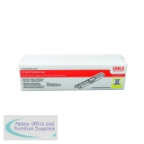 Oki C110/C130 Laser Toner Cartridge 1.5k Yellow 44250717