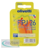 Olivetti JP360 Fax Inkjet Cartridge 3-Colour 84436G