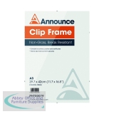 Announce Metal Clip Frame A3 PHT00079