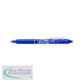 Pilot FriXion Clicker Retractable Rollerball Pen Medium Blue (12 Pack) 229101203