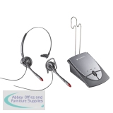 Plantronics S12 Amplifier and Headset Silver 36784-01