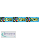 Expressions 50 Today Banner 9 foot QA119