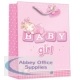 Regent Gift Bag Rock A Bye Baby Girl Large Z128L