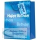 Regent Gift Bag Cool Blues Medium Z160M