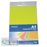 Stephens A4 Card 4 Sheets Assorted Pack of 10 RS551553
