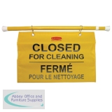 Newell Site Safty Sign Closed for Cleaning Yellow 9S16-00-YEL