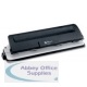 Rexel 410 Light Duty 4-Hole Punch Black 08907