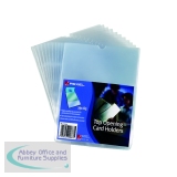 Rexel Card Holders Polypropylene A5 Clear (25 Pack) 12093