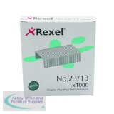 Rexel No 23 Staples 13mm (Pack of 1000) 2101053