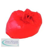 Polymax Refuse Sack 100gm Red Pack of 200 0861