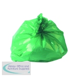 Polymax Refuse Sack 100gm Green Pack of 200 0862