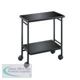 Safco Folding Office Cart Black 8965BL