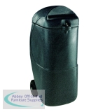 Mobile Confidential Waste Bin with Lock 90 Litre 313708