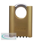 Padlock Combi Change Shackle 57x25mm Brass 319377