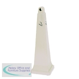 Plastic Ash Stand 1001x311x311mm Beige 324133