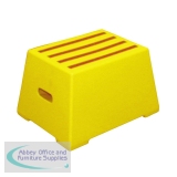 Yellow Plastic 1 Tread Safety Step 325094