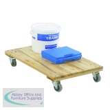 Timber Dolly 910x610x170mm Brown 329328
