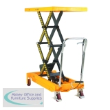 Lifting Table 800Kg Capacity Yellow/Black 329464