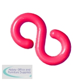 Connecting Links 6mm S Hook Pack of 10 Red 360081