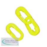 Connecting Links 6mm Joint Pack of 10 Yellow 360083