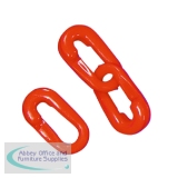 Connecting Links 8mm Joint Pack of 10 Red 360087