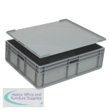 Plastic Lid for 400x300mm Grey 308690