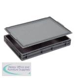 Plastic Lid for 600x400mm Grey 308697