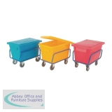 Poly Lid for SCT1 Truck/SSB Bin Yellow 326067