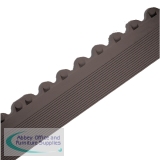 All-Purpose Anti-Fatigue Modular Mat Male Bevel Black 312410