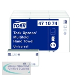 Tork Xpress Multifold Hand Towel H2 White 250 Sheets (Pack of 12) 471074