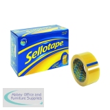 Sellotape Original Golden Tape 48mmx66m (6 Pack) 1443304