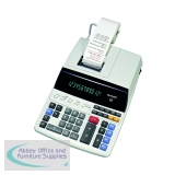Sharp 12 Digit Digitron Display 2 Colour Printing Calculator 327x222x78mm EL-2607V