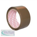 Sellotape Cellux Tape Economy General Purpose 48mmx50m Buff Ref 0550 [Pack 6]