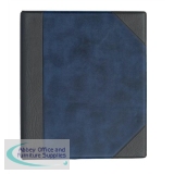 Goldline Business Card Binder 9 Pocket A4 Blue DBCB9/BL