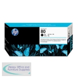 Hewlett Packard No80 Print Head Cleaner Black C4820A