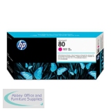 Hewlett Packard No80 Print Head Cleaner Magenta C4822A