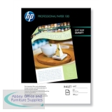 Hewlett Packard Superior Inkjet Paper Matt 180gsm A4 Pack of 100 Q6592A