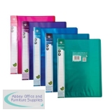 Concord Display Book Polypropylene 10 Pockets A4 Assorted Ref 7140-PFL [Pack 10]
