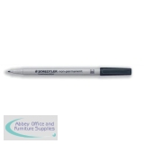 Staedtler Lumocolor Medium Tip Water Soluble Pen Black 315-9