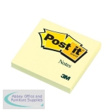 3M Post-it Note 76x76mm Yellow 654Y