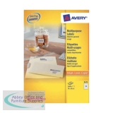 Avery Multipurpose Labels Laser Copier Inkjet 24 per Sheet 70x36mm White Ref 3475 [2400 Labels]