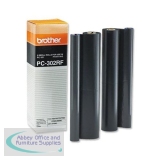 Brother Thermal Transfer Ribbon Refill Pack of 2 PC302RF