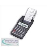 Casio Mini-Print Calculator 12-digit Black HR-8TEC-W-E