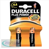 Duracell Plus Battery AA Pack of 2 81235279
