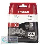 Canon PG-540XL Inkjet Cartridge High Yield Page Life 600pp Black Ref 5222B005AA