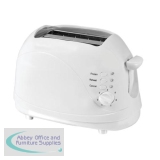 5 Star Facilities Toaster Cool Wall 2 Slice 700W White